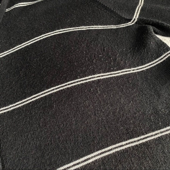 Worthington Vintage Striped Button Up Sweater - Picture 12 of 16